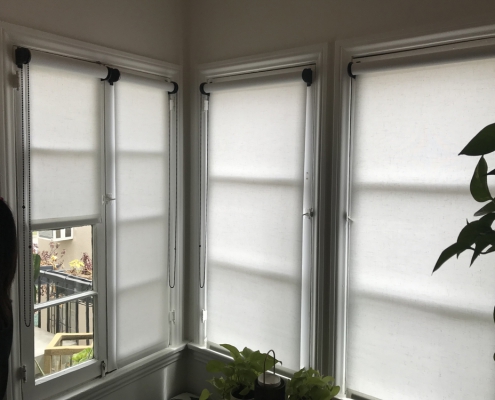 Modern Bedroom Window Treatment Project by Smart Shading Systems